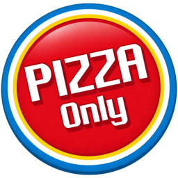 Pizza Only logo.